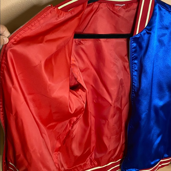 Harley Quinn Suicide Squad Satin Bomber Jacket - Picture 9 of 10